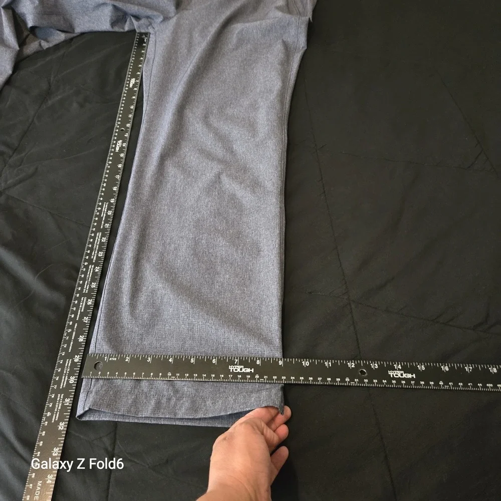 Under Armour Performance Pants Gray 40x32 Moisture-Wicking‎ Stretch Mens